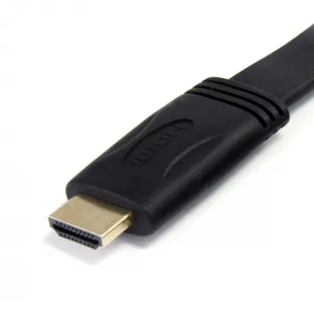 StarTech.com 1,8m Plokščias Didelės Spartos HDMI Kabelis su Ethernet – Ultra HD 4k x 2k HDMI Kabelis – HDMI į HDMI V/V~6 pėdų Plokščias Didelės Spartos HDMI Kabelis su Ethernet – Ultra HD 4k x 2k HDMI Kabelis – HDMI į HDMI V/V