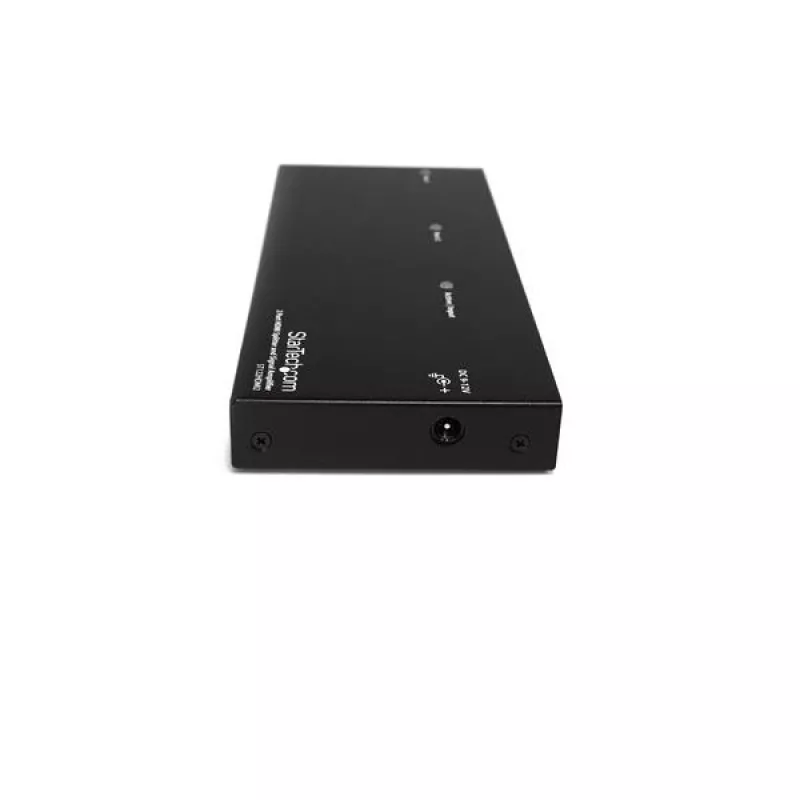 StarTech.com 2 prievadų HDMI skirstytuvas ir signalo stiprintuvas, HDMI, 2x HDMI, 1920 x 1200 pikselių, juoda, plienas, 15 m