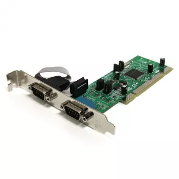StarTech.com 2 prievadų PCI RS422/485 nuosekliojo prievado adapterio kortelė su 161050 UART