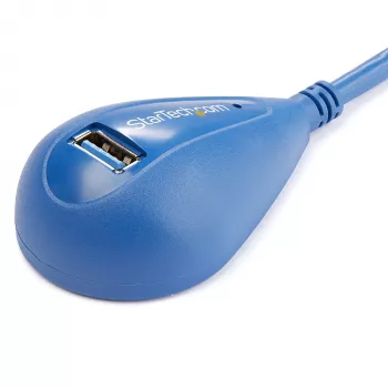 „StarTech.com“ 5 pėdų (1,5 m) stalinis itin spartus USB 3.0 ilginimo laidas A – A (kištukas/lizdas)