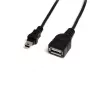 StarTech.com 1 pėdos Mini USB 2.0 laidas – USB A į Mini B kištukas/lizdas, 0,3 m, USB A, Mini-USB B, kištukas/lizdas, 0,48 Gbit/s, juodas