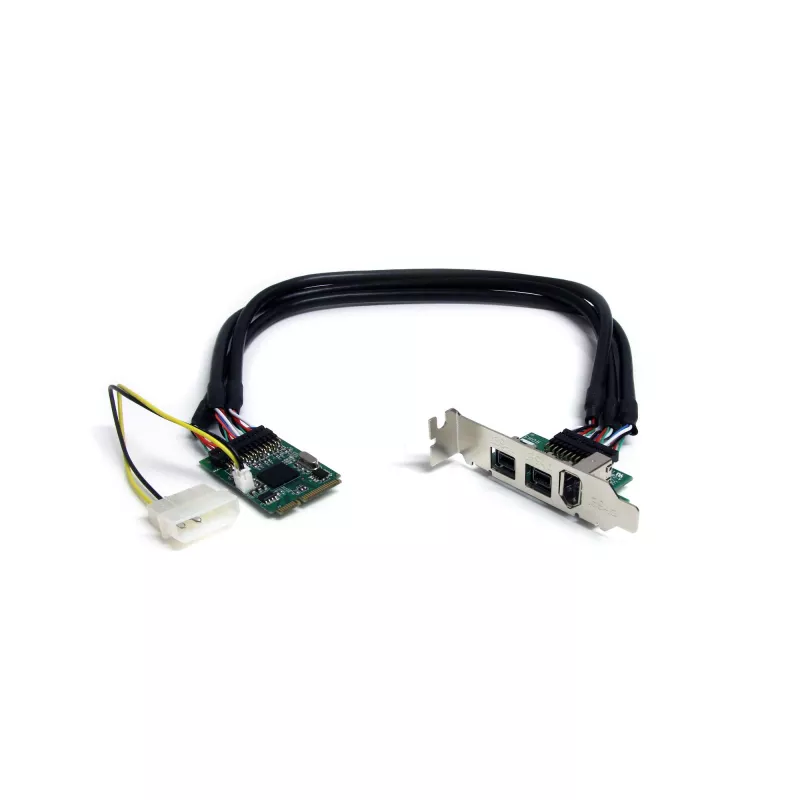 StarTech.com 3 prievadų 2b 1a 1394 Mini PCI Express FireWire kortelės adapteris