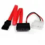 “StarTech.com” 12 colių plonas SATA į SATA su LP4 maitinimo kabelio adapteris