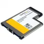 “StarTech.com” 2 prievadų lygiai įstatomas 54 mm „ExpressCard“ adapteris su „SuperSpeed USB 3.0“ ir UASP palaikymu