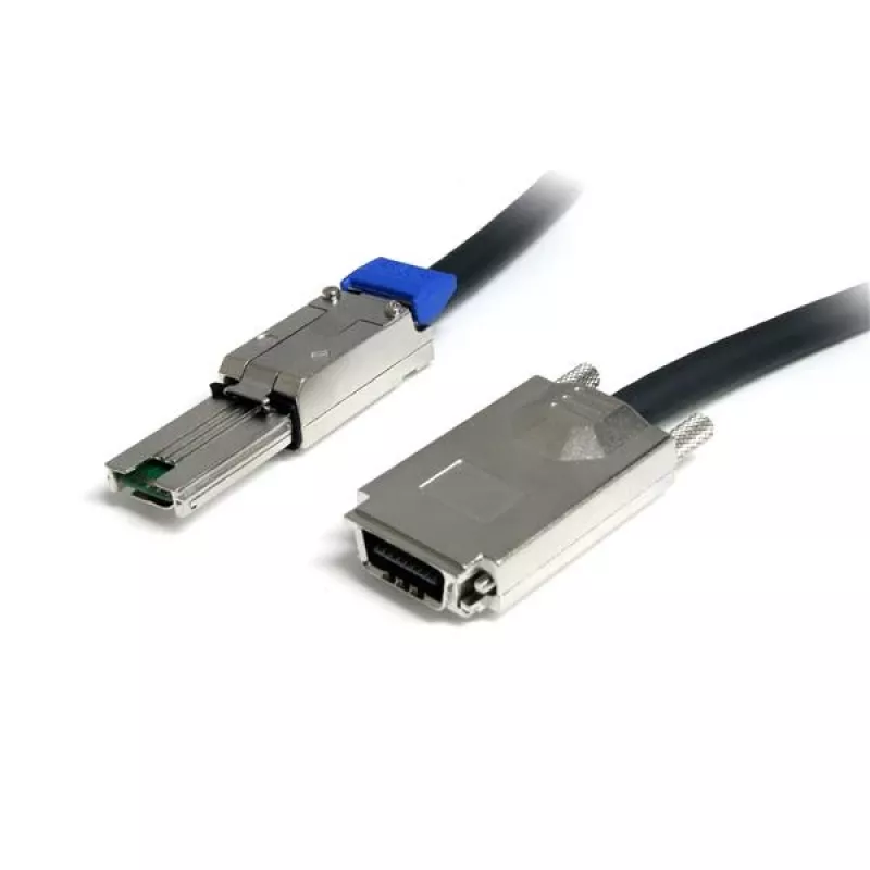 StarTech.com 2 m išorinis Serial Attached SCSI SAS laidas – SFF-8470 į SFF-8088