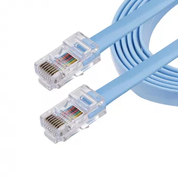 StarTech.com 6 ft Cisco Console Rollover Cable - RJ45 M/M, 1.8 m, RJ-45, RJ-45, mėlynas