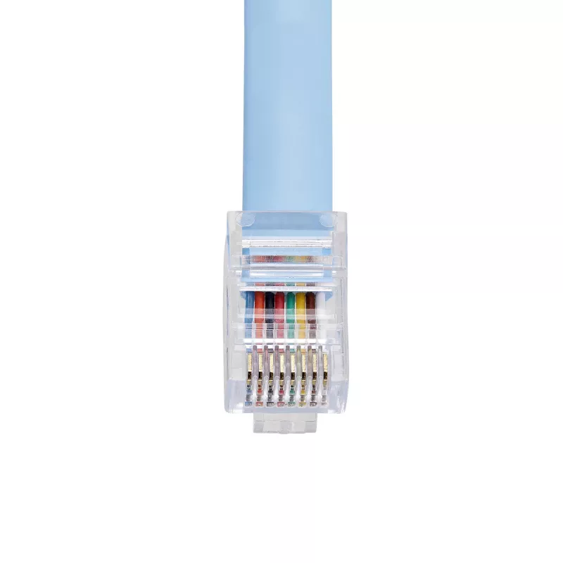 StarTech.com 6 ft Cisco Console Rollover Cable - RJ45 M/M, 1.8 m, RJ-45, RJ-45, mėlynas