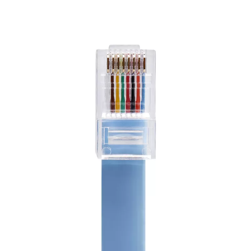 StarTech.com 6 ft Cisco Console Rollover Cable - RJ45 M/M, 1.8 m, RJ-45, RJ-45, mėlynas