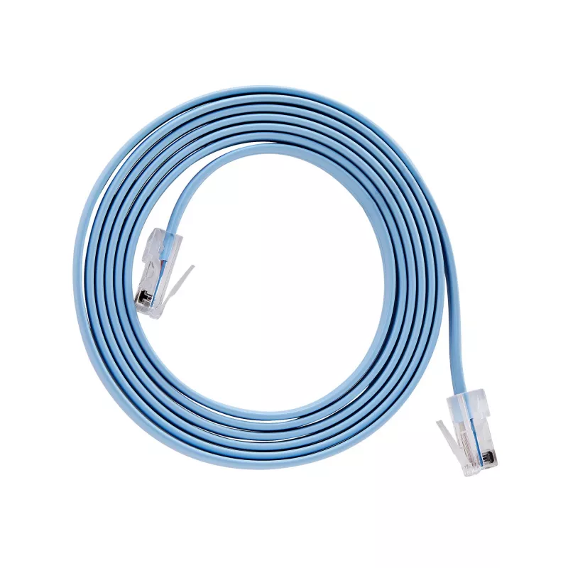 StarTech.com 6 ft Cisco Console Rollover Cable - RJ45 M/M, 1.8 m, RJ-45, RJ-45, mėlynas