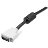 StarTech.com 5 m DVI-D Dual Link laidas – M/M, 5 m, DVI-D, DVI-D, vyriškas, vyriškas, juodas