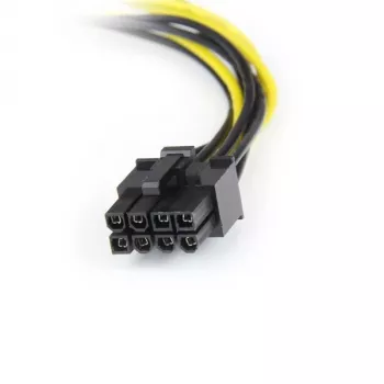 StarTech.com 6 colių LP4 į 8 kontaktų PCI Express vaizdo plokštės maitinimo kabelio adapteris