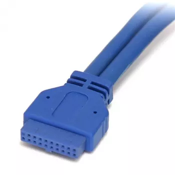 StarTech.com 2 prievadų skydo tvirtinimo USB 3.0 kabelis - USB A į pagrindinės plokštės lizdo kabelis F/F
