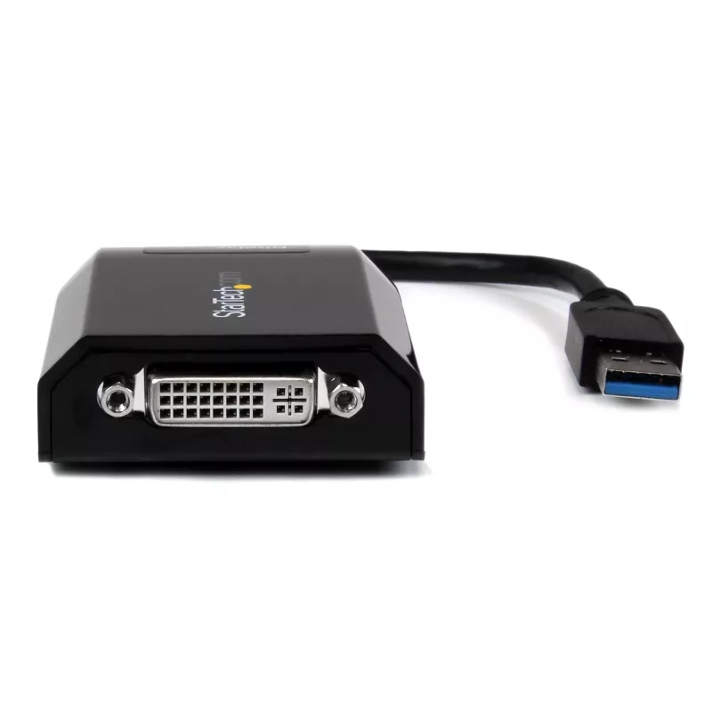 StarTech.com USB 3.0 į DVI / VGA adapteris – 2048x1152, 3.2 Gen 1 (3.1 Gen 1), USB Type-A, DVI išvestis, 2048 x 1152 pikselių