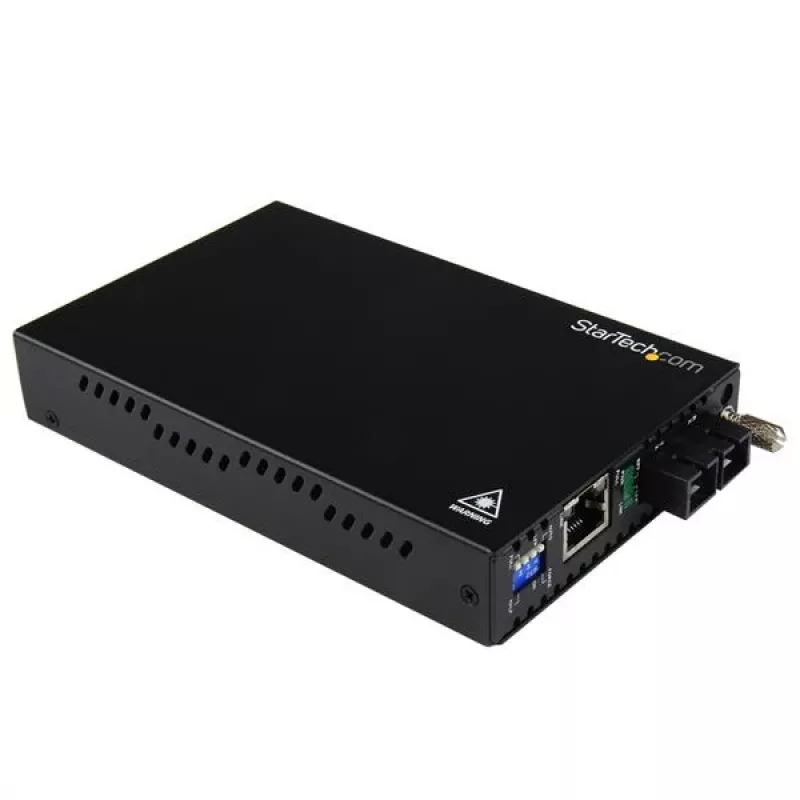 StarTech.com Gigabit Ethernet daugiarežimio šviesolaidžio medijos keitiklis SC 550m - 1000 Mbps