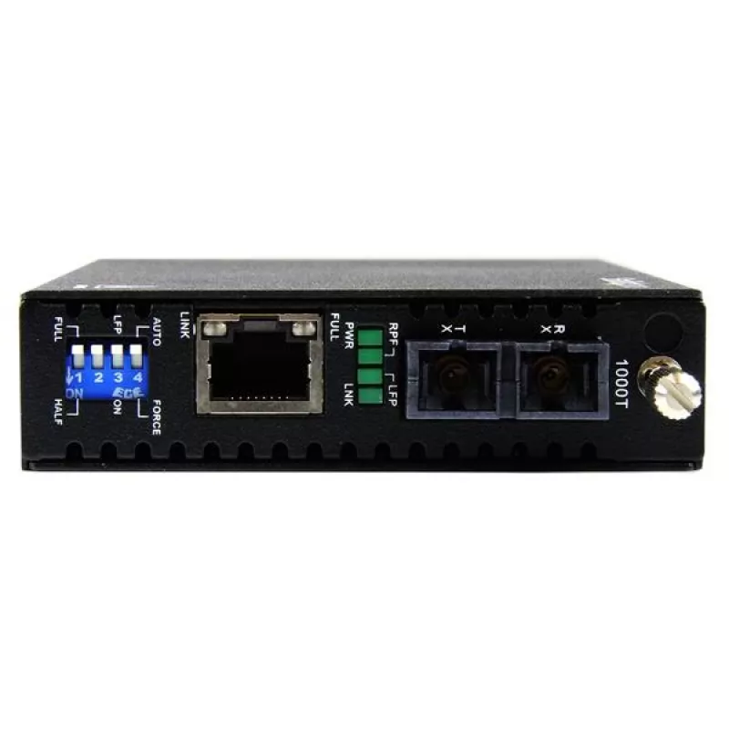 StarTech.com Gigabit Ethernet daugiarežimio šviesolaidžio medijos keitiklis SC 550m - 1000 Mbps