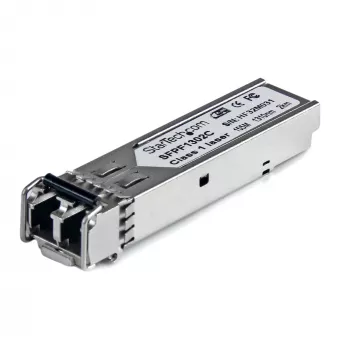 StarTech.com Cisco GLC-FE-100FX suderinamas SFP siųstuvo-imtuvo modulis – 100BASE-FX~Cisco GLC-FE-100FX suderinamas SFP modulis – 100BASE-FX – 100Mbps daugiarežimio pluošto MMF optinis siųstuvas-imtuvas – 100 Mbps – LC 2km – 1310nm – DDM Cisco ASR920, IE2000, IE4000