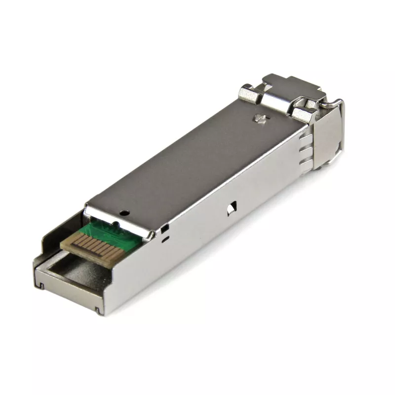 StarTech.com Cisco GLC-FE-100FX suderinamas SFP siųstuvo-imtuvo modulis – 100BASE-FX~Cisco GLC-FE-100FX suderinamas SFP modulis – 100BASE-FX – 100Mbps daugiarežimio pluošto MMF optinis siųstuvas-imtuvas – 100 Mbps – LC 2km – 1310nm – DDM Cisco ASR920, IE2000, IE4000