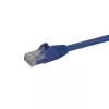 StarTech.com 2 m CAT6 eterneto kabelis – mėlynas CAT 6 Gigabit Ethernet laidas – 250 MHz 100 W PoE RJ45 UTP tinklo/komutacinis kabelis be užkliuvimų su įtempimo sumažinimu, individualiai išbandytas