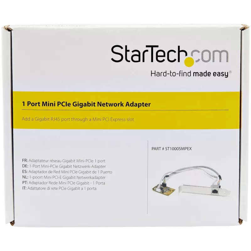 StarTech.com Mini PCI Express Gigabit Ethernet tinklo adapteris NIC kortelė