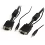 StarTech.com 2m Coax High Resolution Monitor VGA kabelis with Audio HD15 M/M