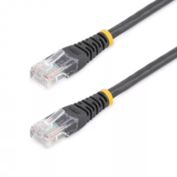StarTech.com Cat5e komutacinis kabelis su lietais RJ45 jungtimis - 15 m - juodas