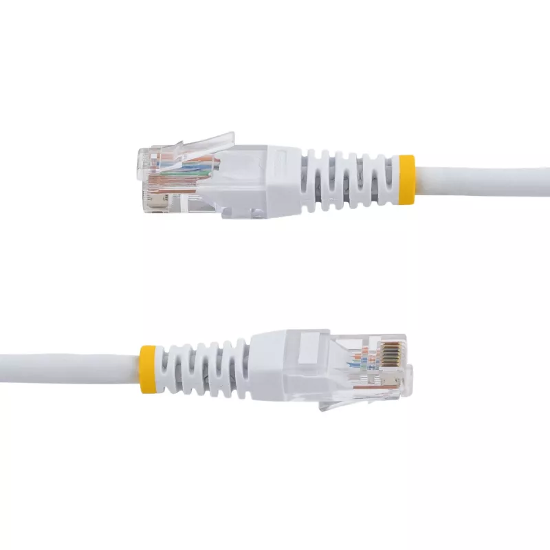StarTech.com 15 m Cat5e baltas formuotas RJ45 UTP Cat 5e komutacinis kabelis – 15 m komutacinis kabelis