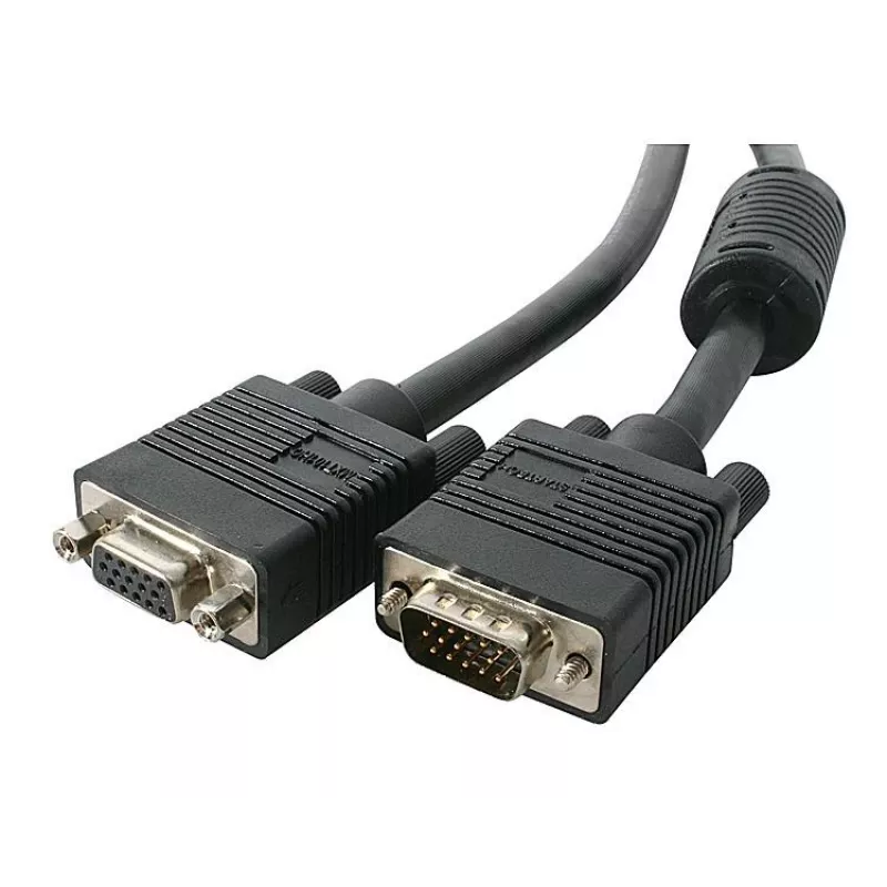 StarTech.com 15 m bendraašis aukštos raiškos monitoriaus VGA vaizdo prailginimo kabelis – HD15 M/F
