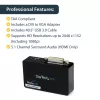 StarTech.com USB 3.0 į HDMI / DVI adapteris - 2048x1152, 3.2 Gen 1 (3.1 Gen 1), USB Type-B, DVI išvestis, HDMI išvestis, 2048 x 1152 pikseliai