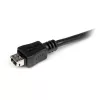 StarTech.com 6 colių Micro USB į Mini USB adapterio kabelis M/F, 0,15 m, Mini-USB B, Micro-USB A, kištukas/lizdas, juodas
