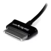 StarTech.com USB OTG adapterio laidas, skirtas Samsung Galaxy Tab, 0,1524 m, Samsung 30p, USB A, Juodas, Kištukas, Lizdas