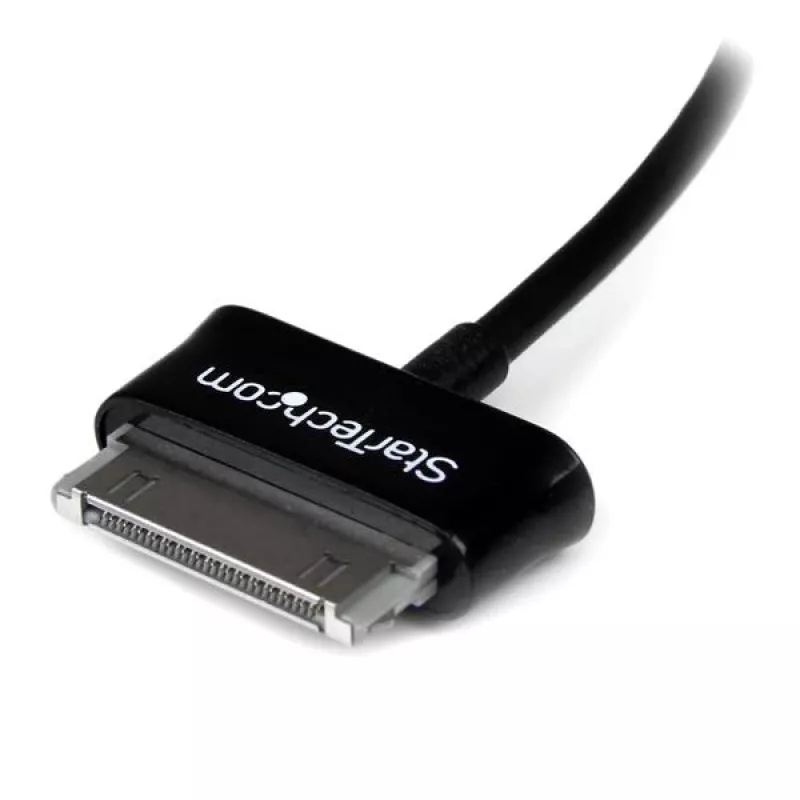 StarTech.com USB OTG adapterio laidas, skirtas Samsung Galaxy Tab, 0,1524 m, Samsung 30p, USB A, Juodas, Kištukas, Lizdas