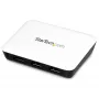 StarTech.com USB 3.0 prie Gigabit Ethernet NIC tinklo adapteris su 3 prievadų šakotuvu – balta
