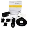 StarTech.com USB 3.0 prie Gigabit Ethernet NIC tinklo adapteris su 3 prievadų šakotuvu – balta