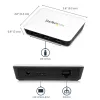 StarTech.com USB 3.0 prie Gigabit Ethernet NIC tinklo adapteris su 3 prievadų šakotuvu – balta