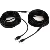 StarTech.com 65 pėdų (20 m) aktyvus USB 2.0 A į B laidas, ilgas USB laidas, USB spausdintuvo laidas, 1x USB A (vyriška), 1x USB B (vyriška), juodas