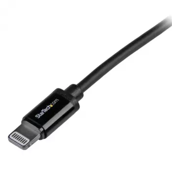 StarTech.com 1 m USB – Lightning laidas – iPhone / iPad / iPod įkroviklio laidas – sparčiojo įkrovimo Lightning į USB laidas – Apple MFi sertifikuotas – juodas