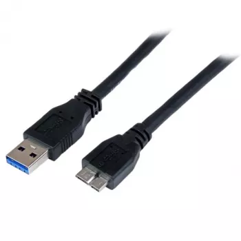 StarTech.com 1 m (3 pėd.) sertifikuotas SuperSpeed USB 3.0 A į Micro B laidas – V/V