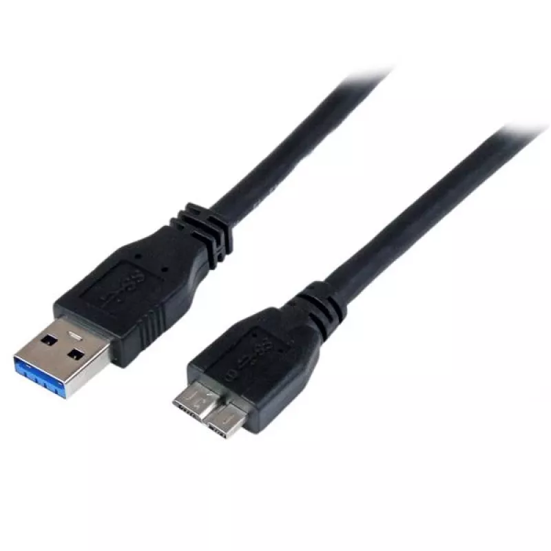 StarTech.com 1 m (3 pėd.) sertifikuotas SuperSpeed USB 3.0 A į Micro B laidas – V/V