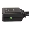 StarTech.com 2 prievadų USB HDMI kabelio KVM jungiklis su garsu ir nuotoliniu jungikliu – maitinamas USB