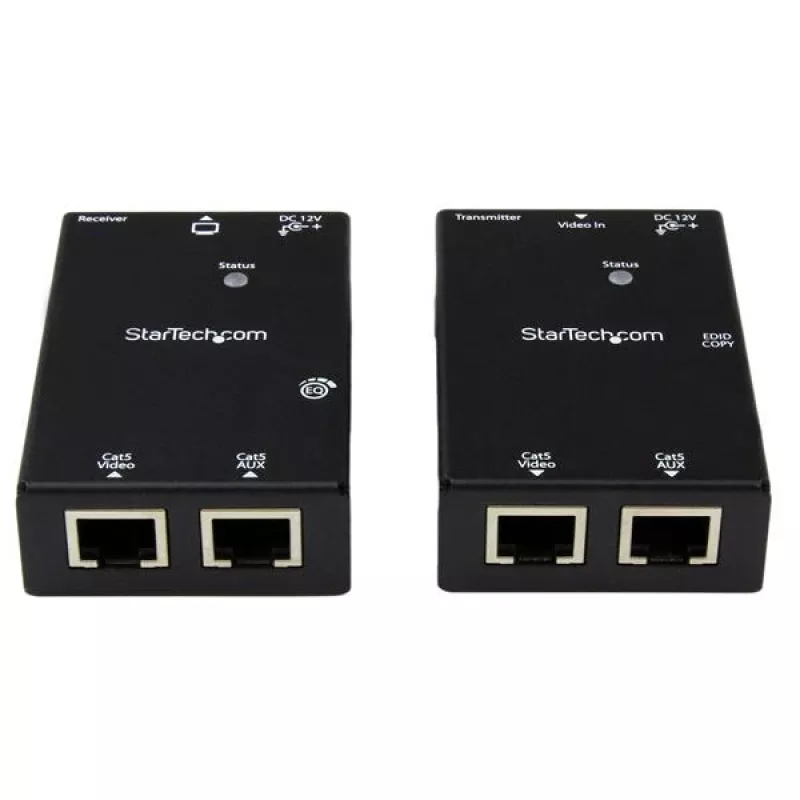 HDMI ilgintuvas per CAT5e/CAT6 su maitinimu kabeliu – 50 m