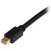 StarTech.com 1,8 m Mini DisplayPort į DVI kabelis – Mini DP į DVI adapterio kabelis – 1080p vaizdo – pasyvus mDP 1.2 į DVI-D vieno kanalo – mDP ar Thunderbolt 1/2 Mac/PC prie DVI monitoriaus