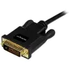 StarTech.com 0,9 m Mini DisplayPort į DVI kabelis - Mini DP į DVI adapterio kabelis - 1080p vaizdas - Pasyvus mDP 1.2 į DVI-D vienos jungties - mDP arba Thunderbolt 1/2 Mac/PC prie DVI monitoriaus