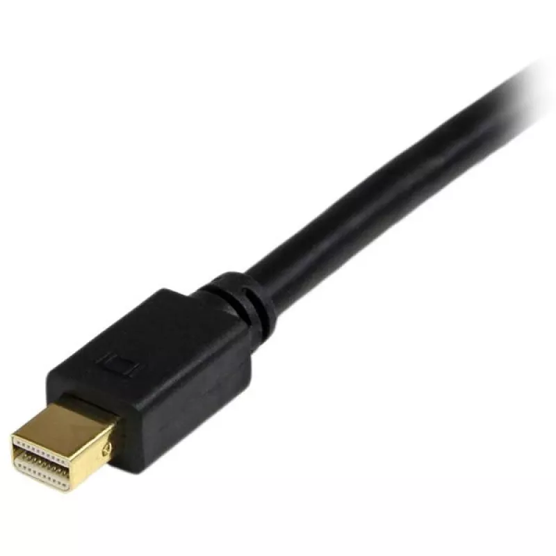 StarTech.com 10 pėdų (3 m) Mini DisplayPort į DVI kabelis - Mini DP į DVI adapterio kabelis - 1080p vaizdo įrašas - Pasyvus mDP 1.2 į DVI-D vienos jungties - mDP arba Thunderbolt 1/2 Mac/PC prie DVI monitoriaus