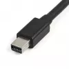 StarTech.com 3 prievadų kelių monitorių adapteris – Mini DisplayPort į DisplayPort MST šakotuvas, du 4K 30 Hz ir vienas 1080p – vaizdo skirstytuvas išplėstiniam darbalaukio režimui (tik Windows) – mDP 1.2 į 3x DP