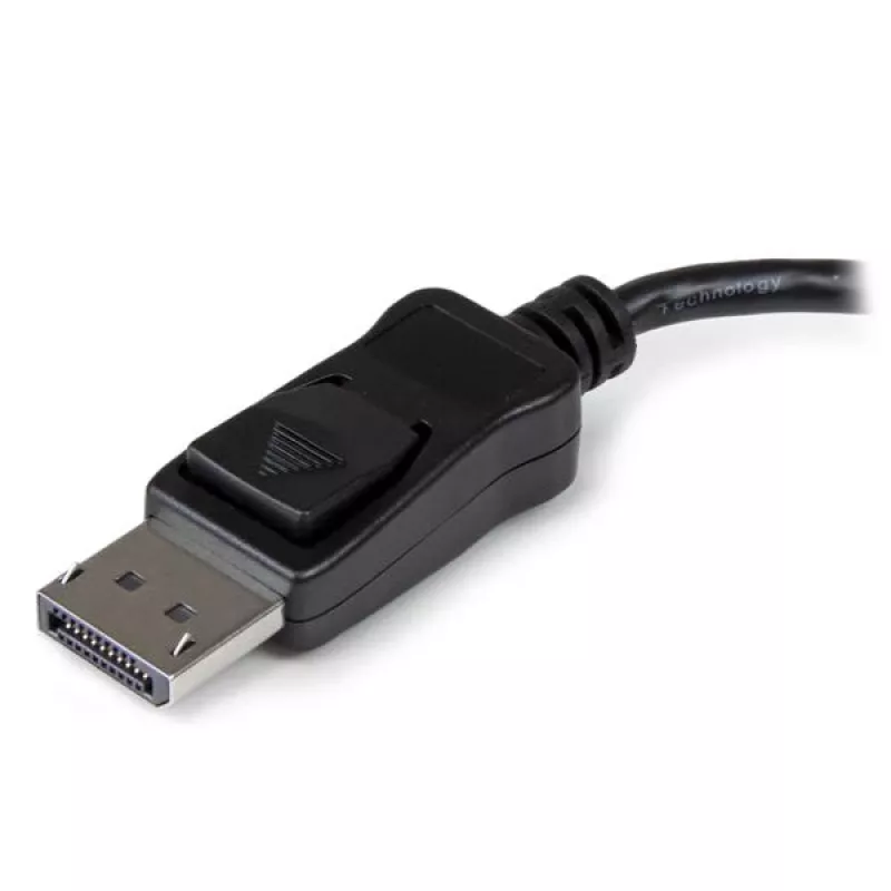 “StarTech.com” 3 prievadų kelių monitorių adapteris – DisplayPort 1.2 MST šakotuvas dviem 4K 30 Hz ir 1x 1080p – vaizdo skirstytuvas išplėstiniam darbalaukio režimui tik Windows kompiuteriuose – DP prie 3x DP monitorių