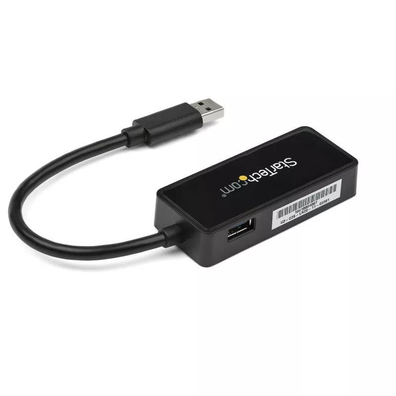 StarTech.com USB 3.0 į Gigabit Ethernet adapteris NIC su USB prievadu - juodas