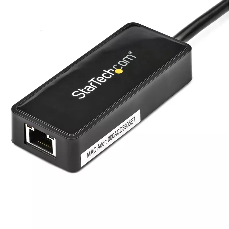 StarTech.com USB 3.0 į Gigabit Ethernet adapteris NIC su USB prievadu - juodas