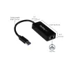 StarTech.com USB 3.0 į Gigabit Ethernet adapteris NIC su USB prievadu - juodas