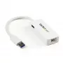 StarTech.com USB 3.0 prie Gigabitinio eterneto tinklo adapteris su USB prievadu – baltas