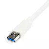 StarTech.com USB 3.0 prie Gigabitinio eterneto tinklo adapteris su USB prievadu – baltas